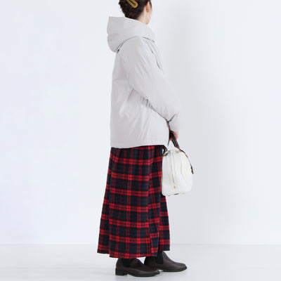 中綿ボンディングフードジャケット 裏地付き