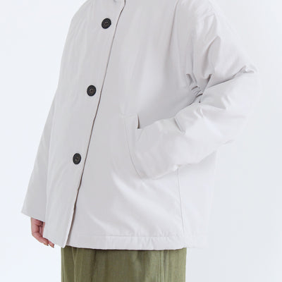 中綿ボンディングフードジャケット 裏地付き