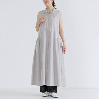綿100% ドットドロストパンツ コットンプリント生地使用