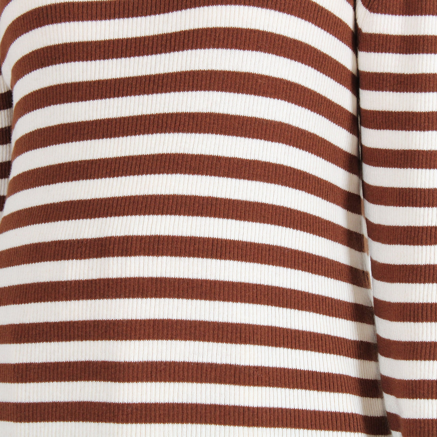 綿カシミヤ混 タートルリブニットプルオーバー