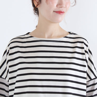 日本製 綿100% クレイジーボーダーTシャツ