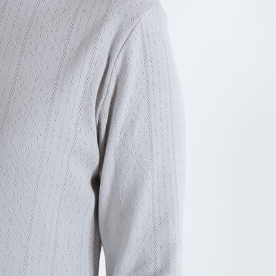 日本製 綿100% バイカラー ハイネックプルオーバー フライス生地使用