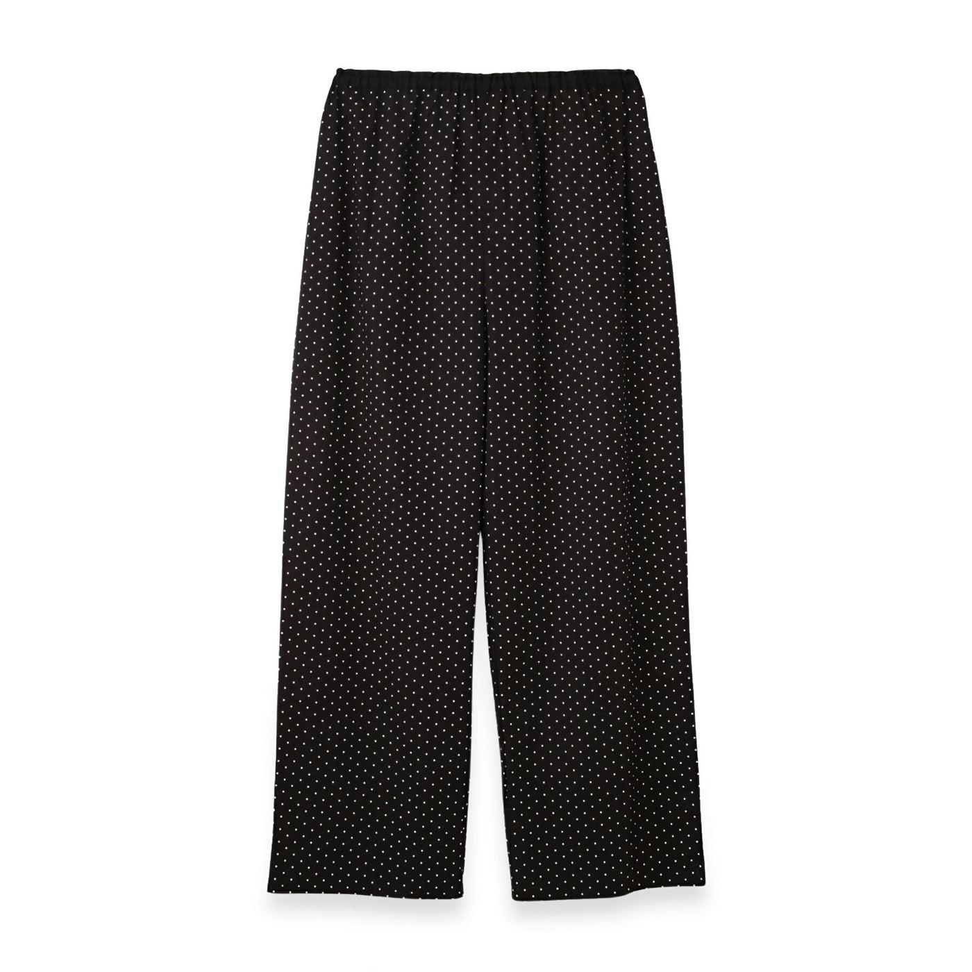 綿100% ドットドロストパンツ コットンプリント生地使用