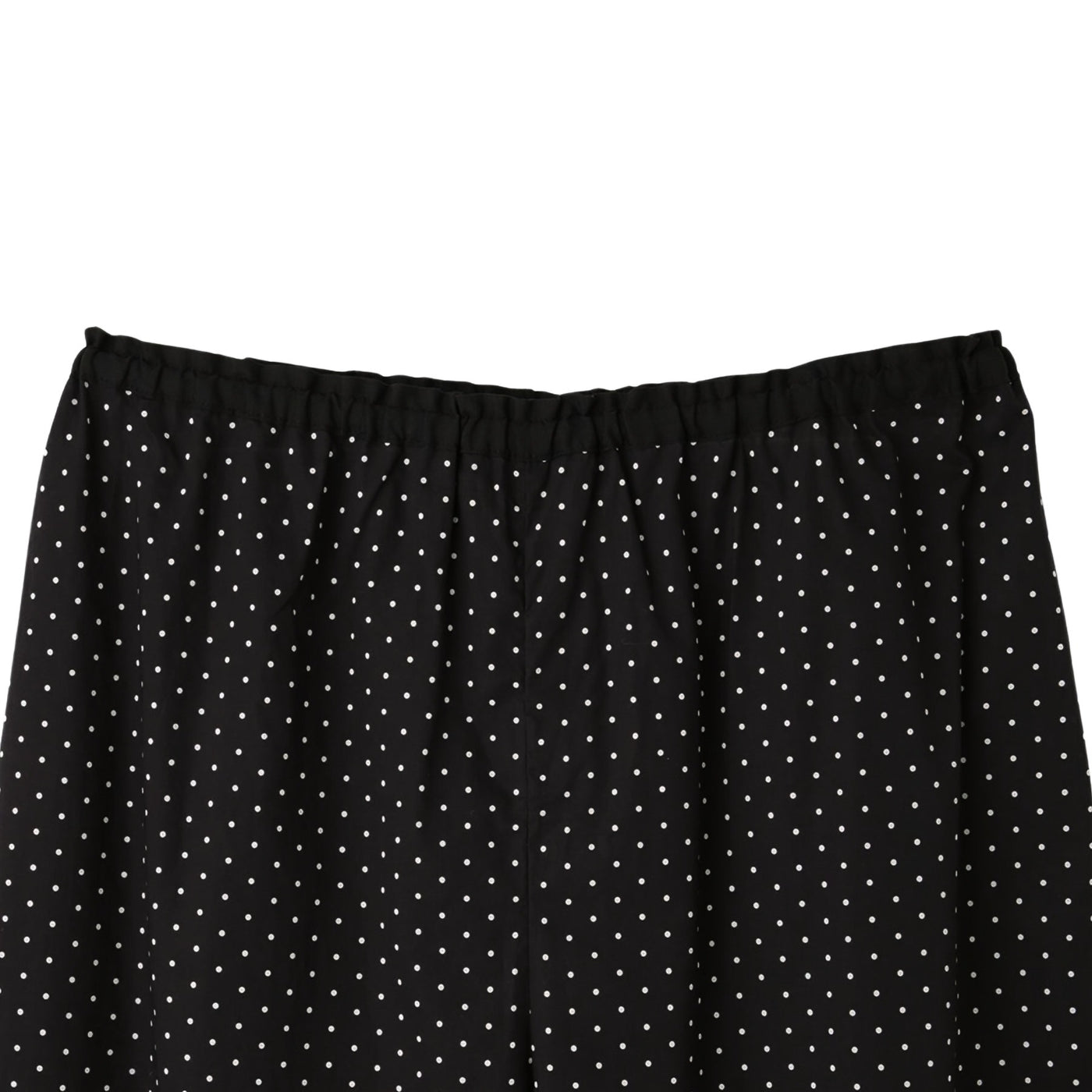 綿100% ドットドロストパンツ コットンプリント生地使用