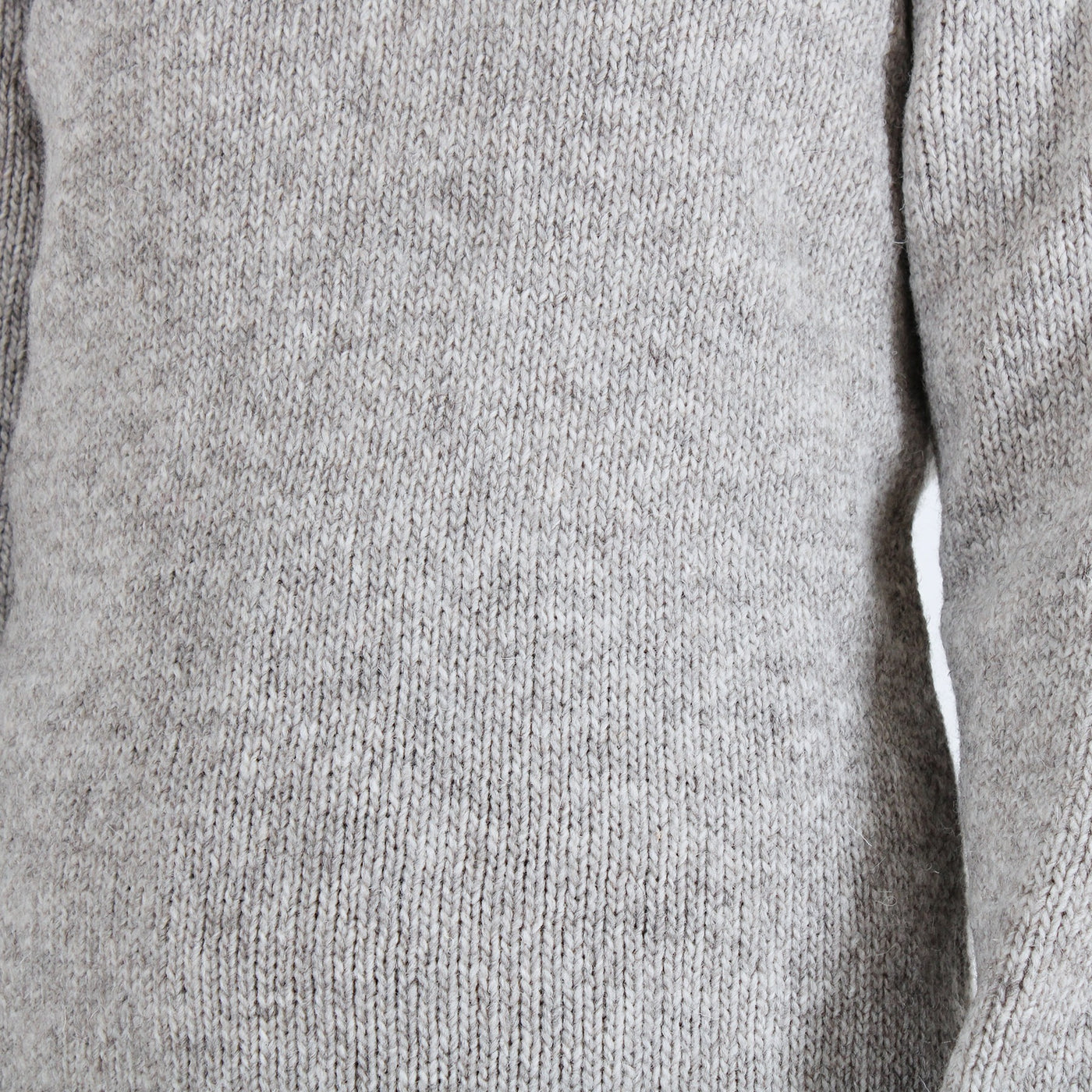 ウール100% ハートパッチニットプルオーバー ペルー産ニット使用