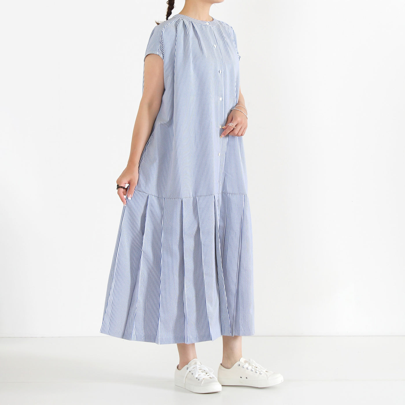 Pont De Chalons ポンデシャロン サッカーフレンチスリーブワンピース