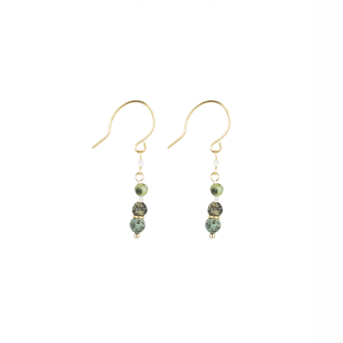 Turquoise market ピアス ゴールド