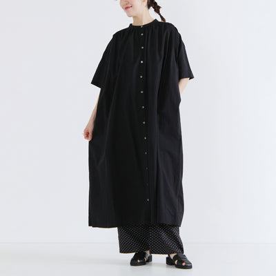 綿100% ドットドロストパンツ コットンプリント生地使用