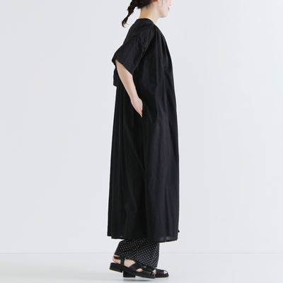 綿100% ドットドロストパンツ コットンプリント生地使用