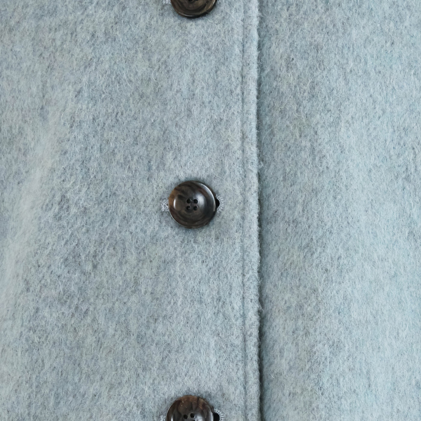 日本製 ウール混 ショールカラージャケット ウール混ビーバー素材使用