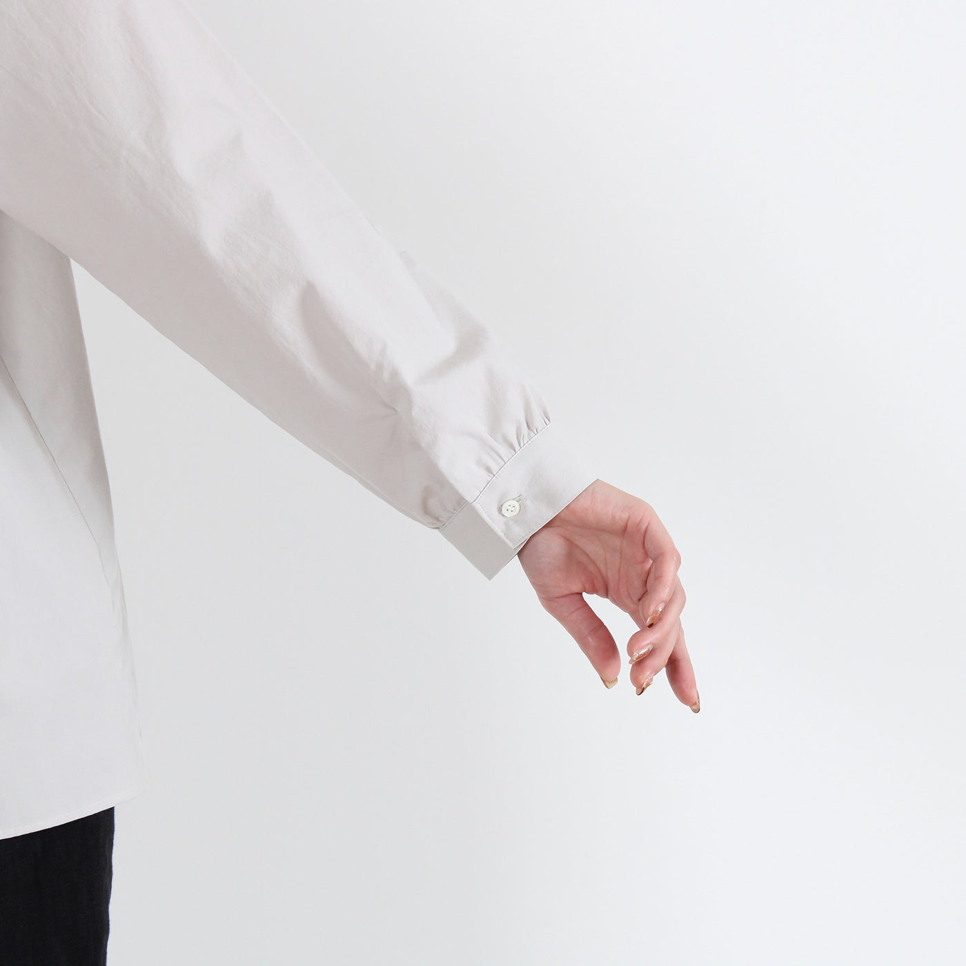 日本製 綿100% プルオーバーシャツ 近江晒ブロード使用