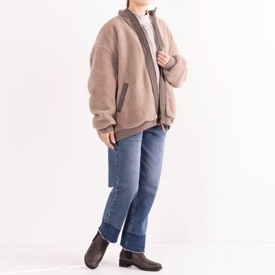 日本製レザー スクエアサイドゴアブーツ